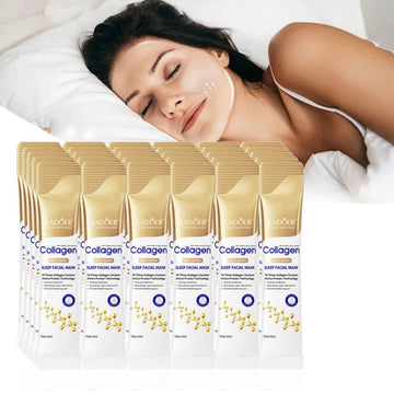 30 Pieces of Collagen Sleeping Facial Masks